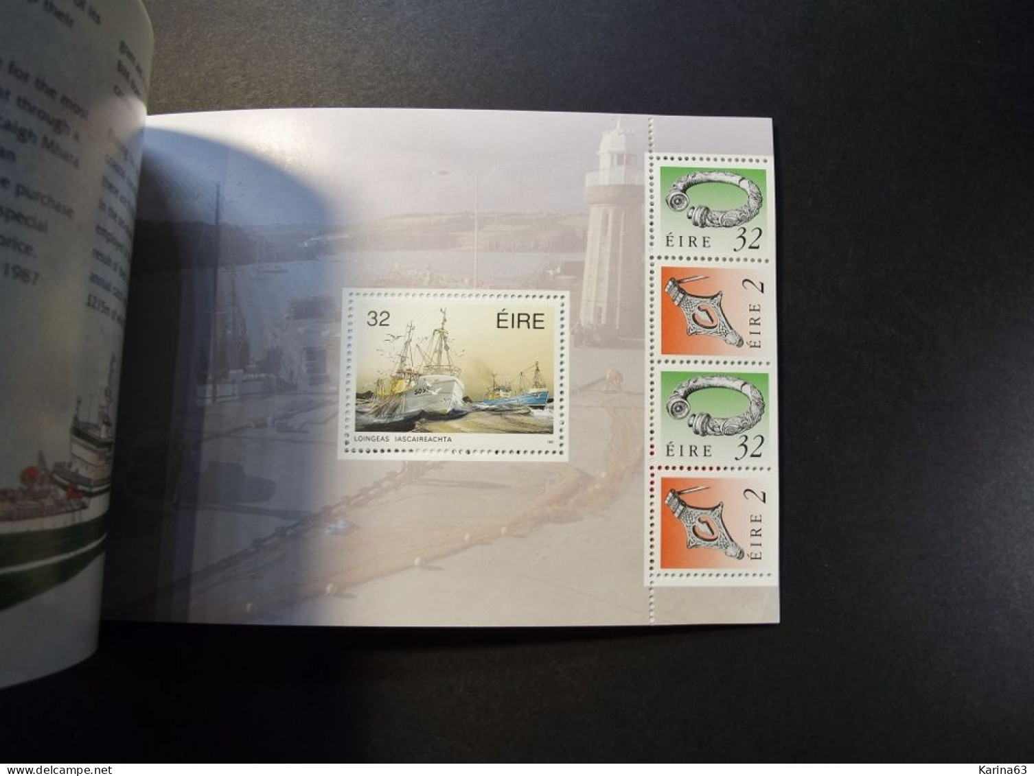 Ireland - Irelande - Eire - 1991 N° C. 774  Booklet ( 21 Val.) Maritime Fishing Fleet - Ships - Bateau - MNH - Postfris - Postzegelboekjes