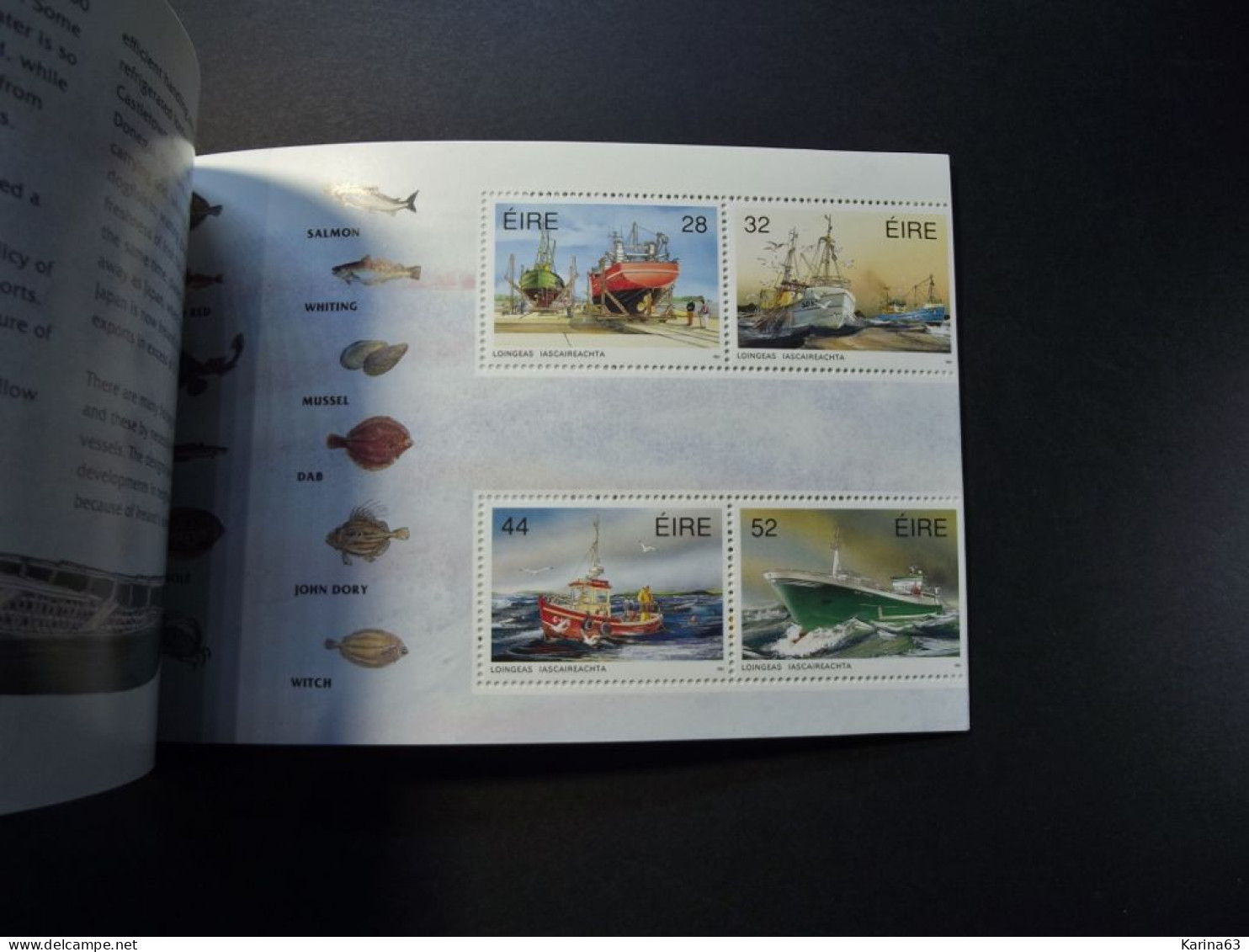 Ireland - Irelande - Eire - 1991 N° C. 774  Booklet ( 21 val.) Maritime Fishing Fleet - Ships - Bateau - MNH - Postfris