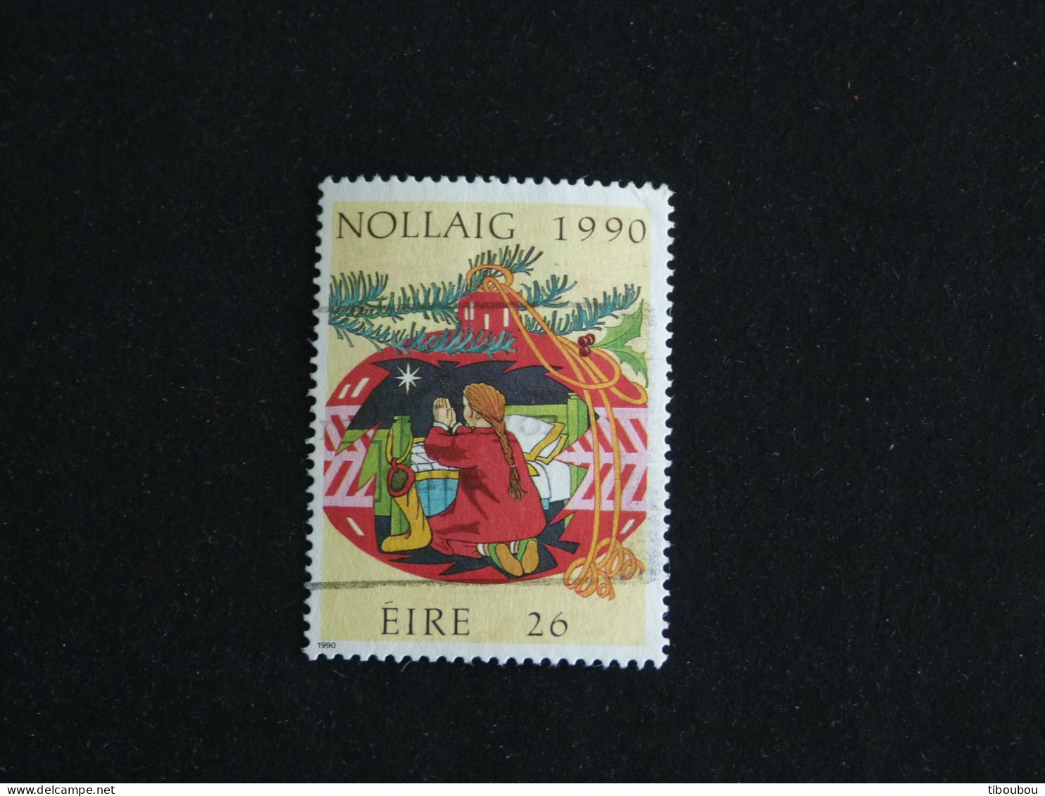 IRLANDE IRELAND EIRE YT 743 OBLITERE - NOEL CHRISTMAS / ENFANT PRIANT - Used Stamps