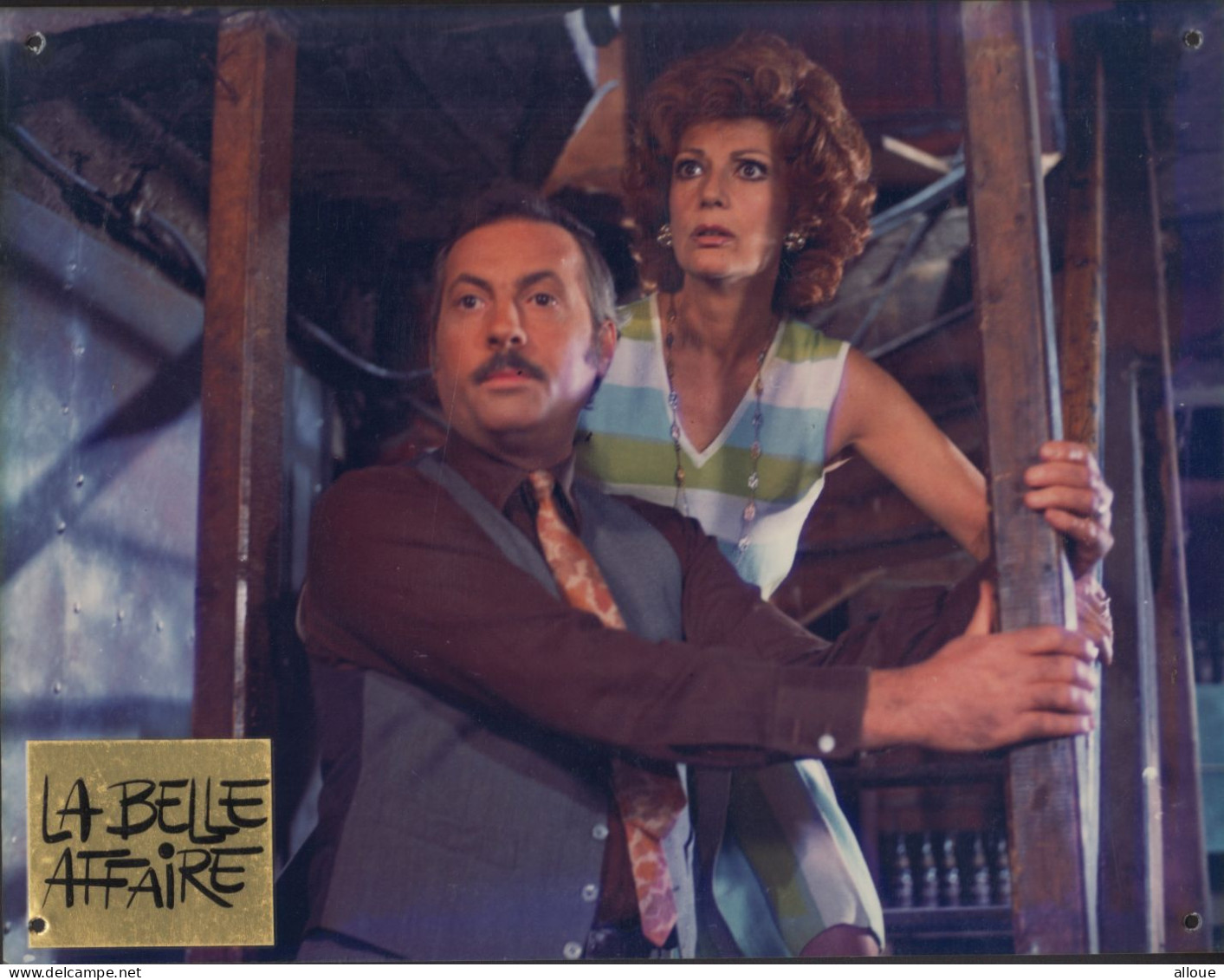 LA BELLE AFFAIRE DE JACQUES BESNARD - ROSY VARTE - MICHEL SERRAULT - 5 PHOTOS GLACEES AU FORMAT 24 X 30 - Photos