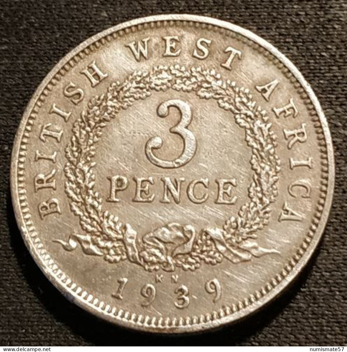 BRITISH WEST AFRICA - 3 PENCE 1939 KN - George VI - KM 21 - ( Afrique Occidentale Britannique ) - Colonias