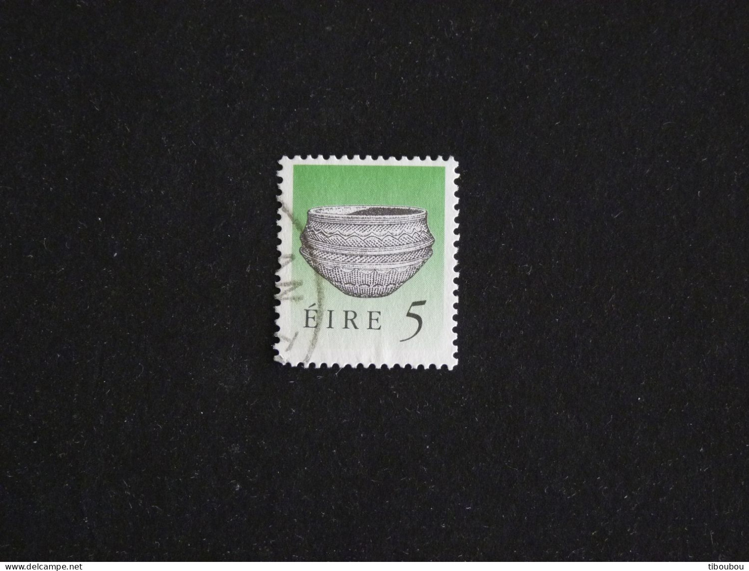 IRLANDE IRELAND EIRE YT 744 OBLITERE - BOL VERT DIT DE DUNAMASE - Used Stamps