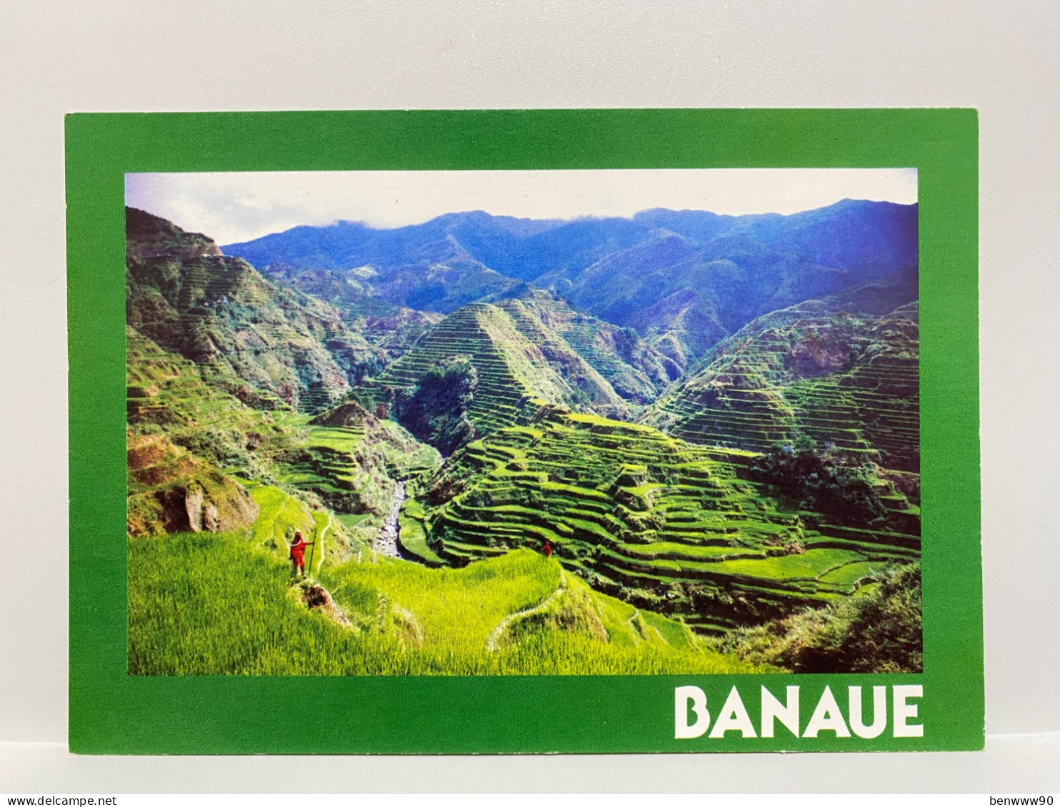 Banaue RICE TERRACES The Mountain Tribes PHILIPPINES Postcard - Philippines
