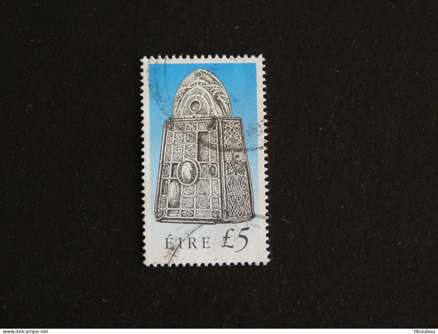 IRLANDE IRELAND EIRE YT 746 OBLITERE - CHASSE CONIQUE BLEUE DE SAINT PATRICK - Used Stamps