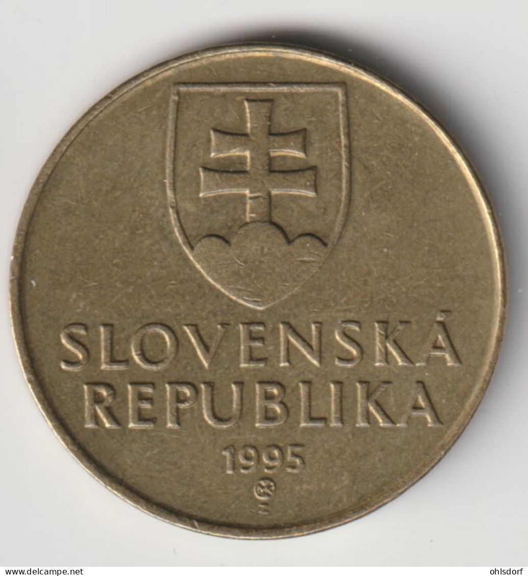 SLOVAKIA 1995: 10 Korun, KM 11 - Slovakia