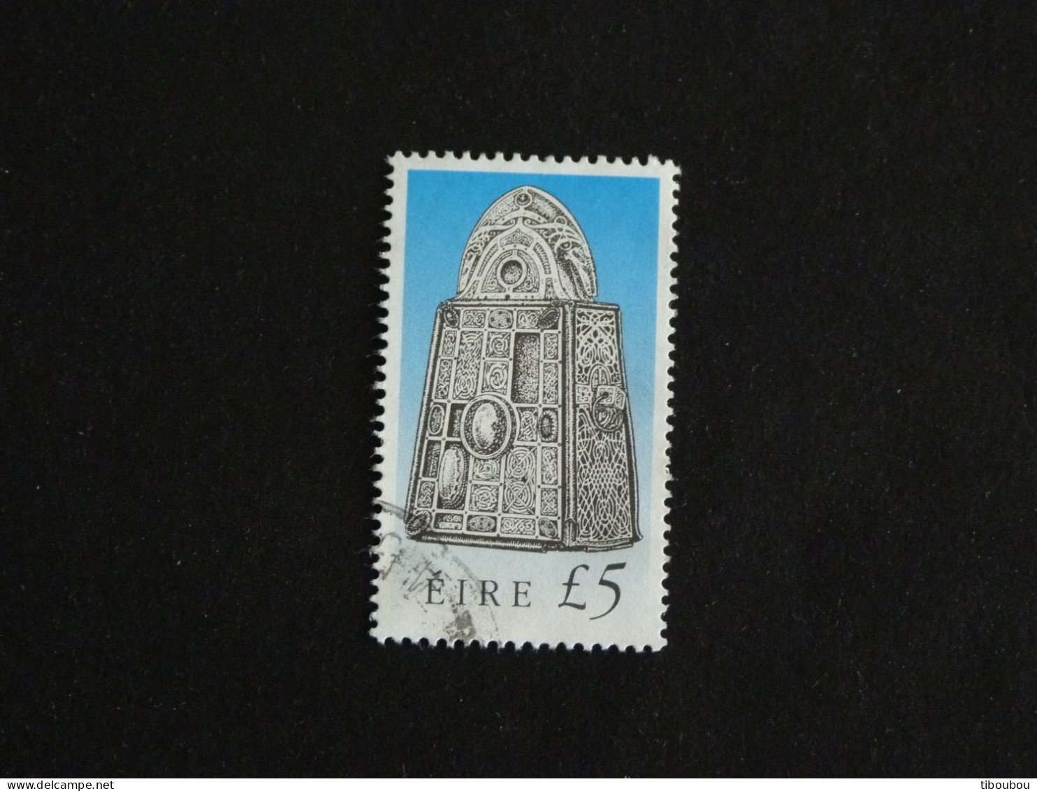IRLANDE IRELAND EIRE YT 746 OBLITERE - CHASSE CONIQUE BLEUE DE SAINT PATRICK - Used Stamps
