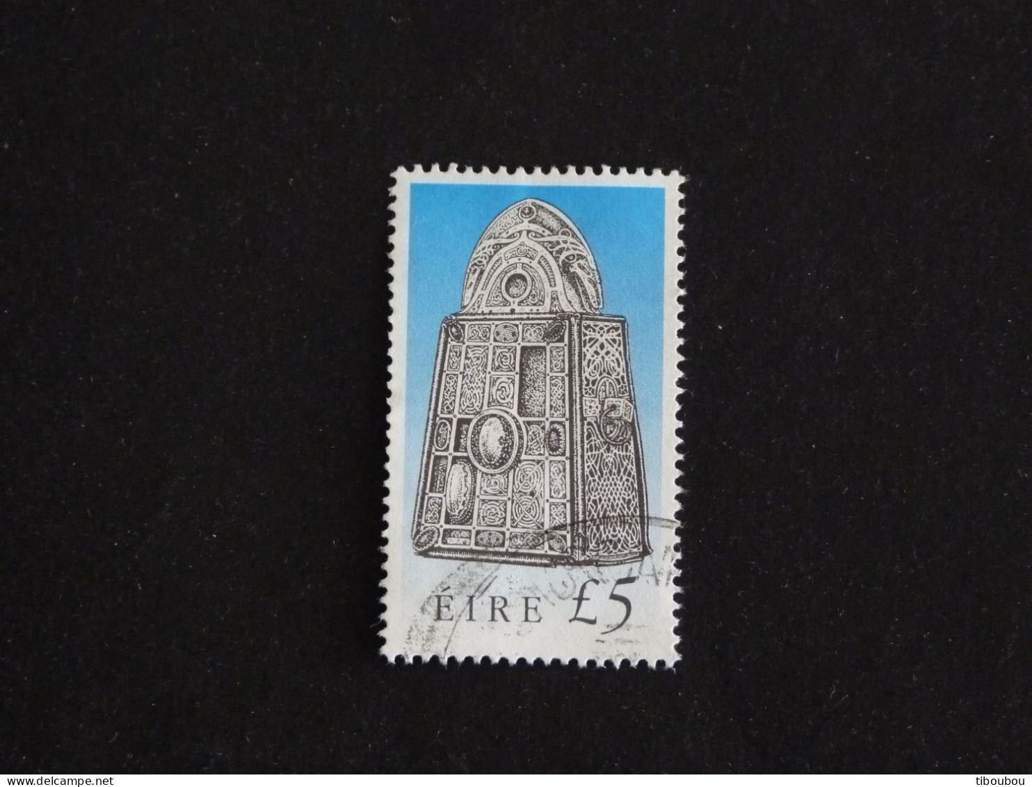 IRLANDE IRELAND EIRE YT 746 OBLITERE - CHASSE CONIQUE BLEUE DE SAINT PATRICK - Gebraucht