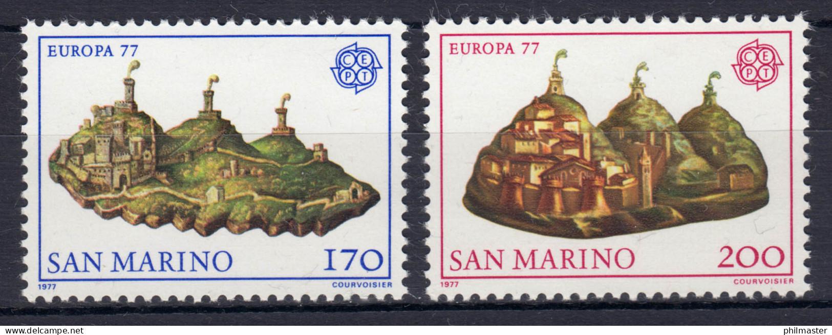 Europaunion 1977 San Marino 1131-1132, Satz ** / MNH - Autres & Non Classés