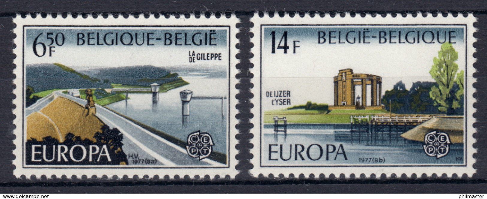 Europaunion 1977 Belgien 1905-1906, Satz ** / MNH - Autres & Non Classés