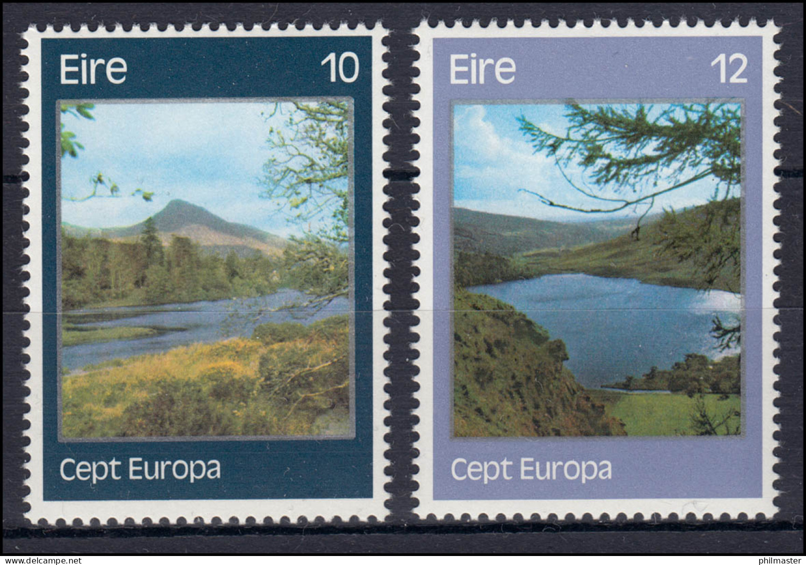 Europaunion 1977 Irland 361-362, Satz ** / MNH - Autres & Non Classés