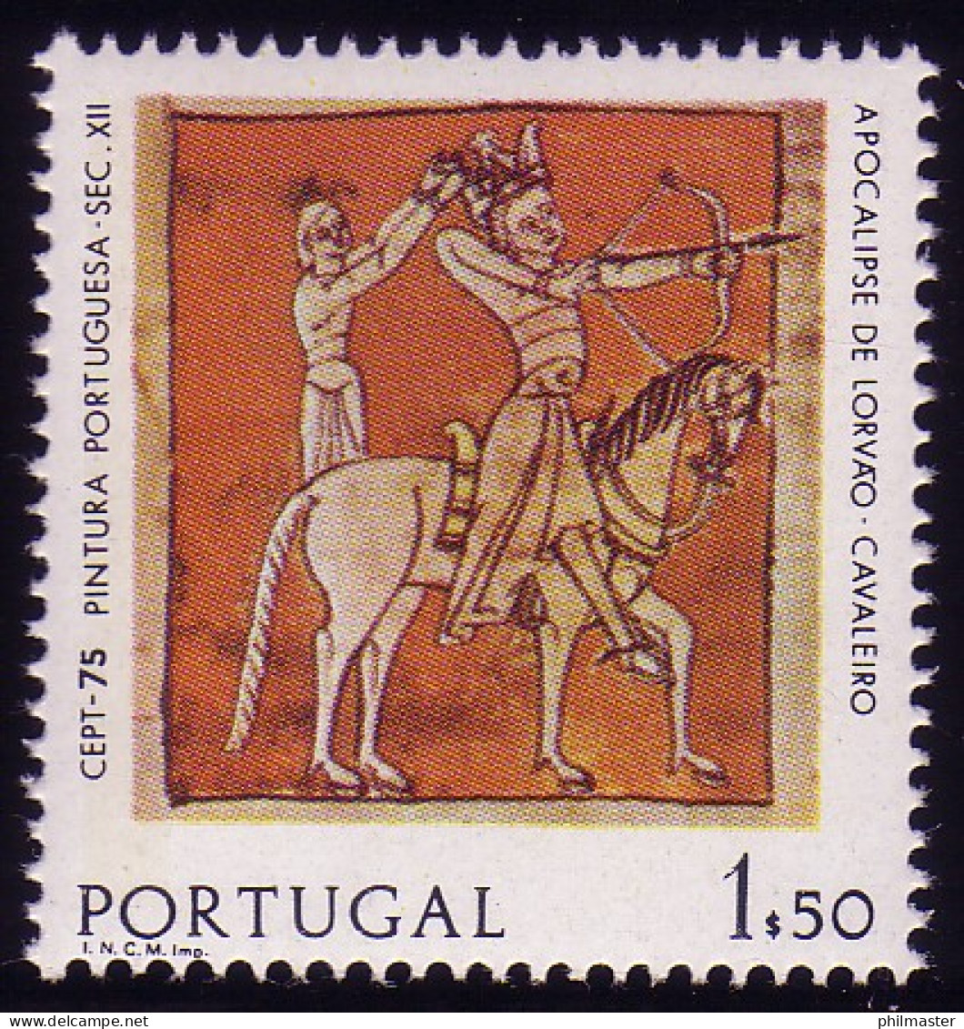 Europaunion 1975 Portugal 1281y Mit Phosphorstreifen, Marke ** / MNH - Autres & Non Classés