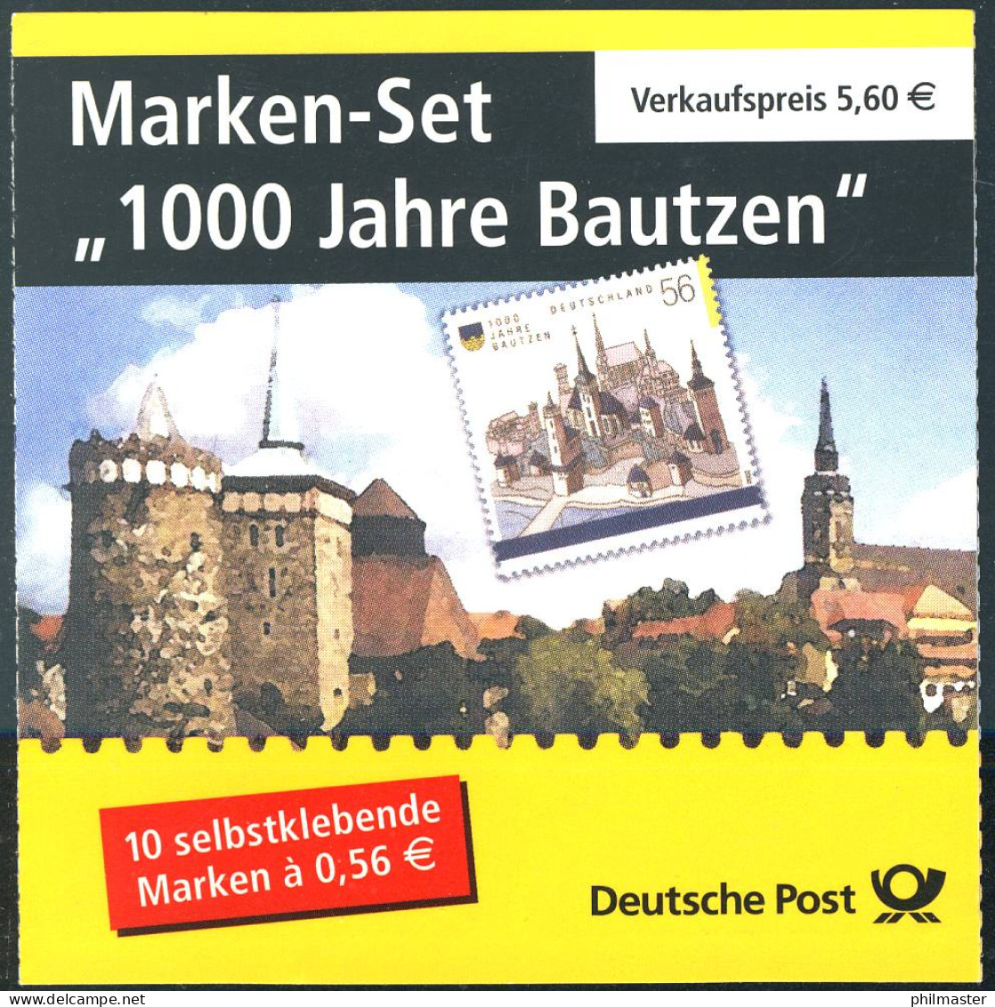 48a MH Bautzen Mit PLF Flecken Auf Dem Turm, Feld 7 ** - 2001-2010