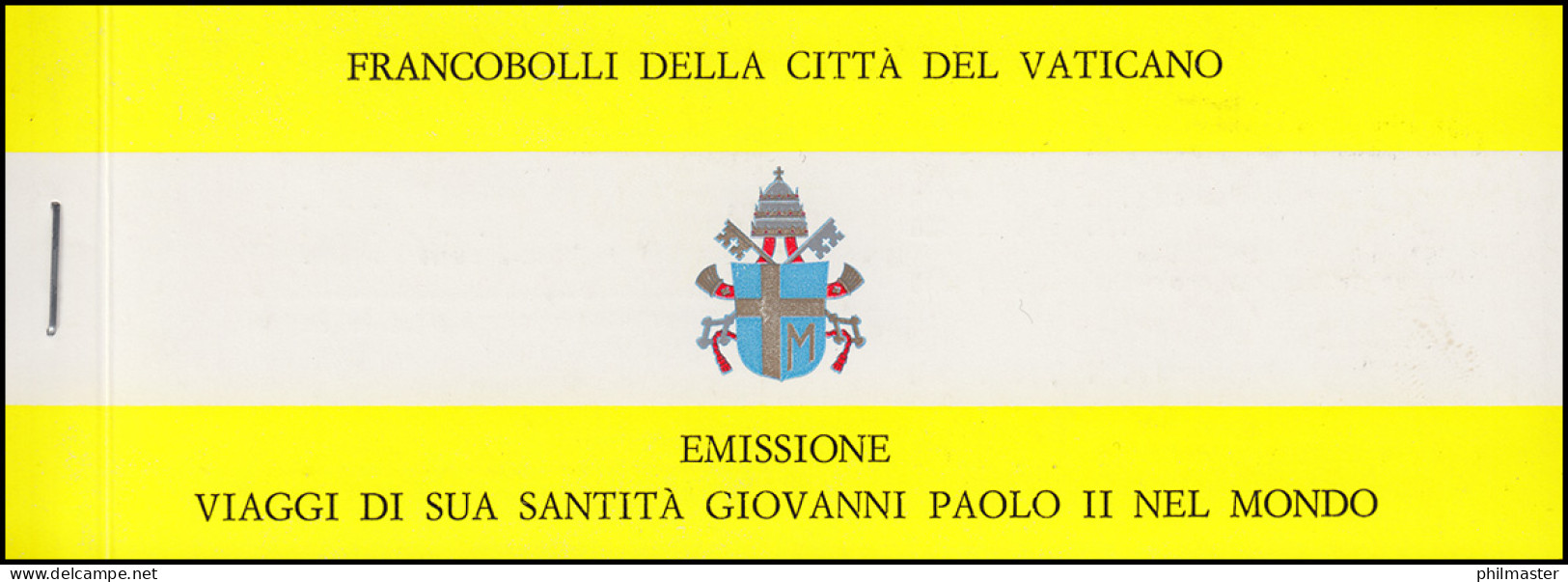 Vatikan-Markenheftchen 0-1 Die Weltreisen Von Papst Johannes Paul II, ** - Cuadernillos