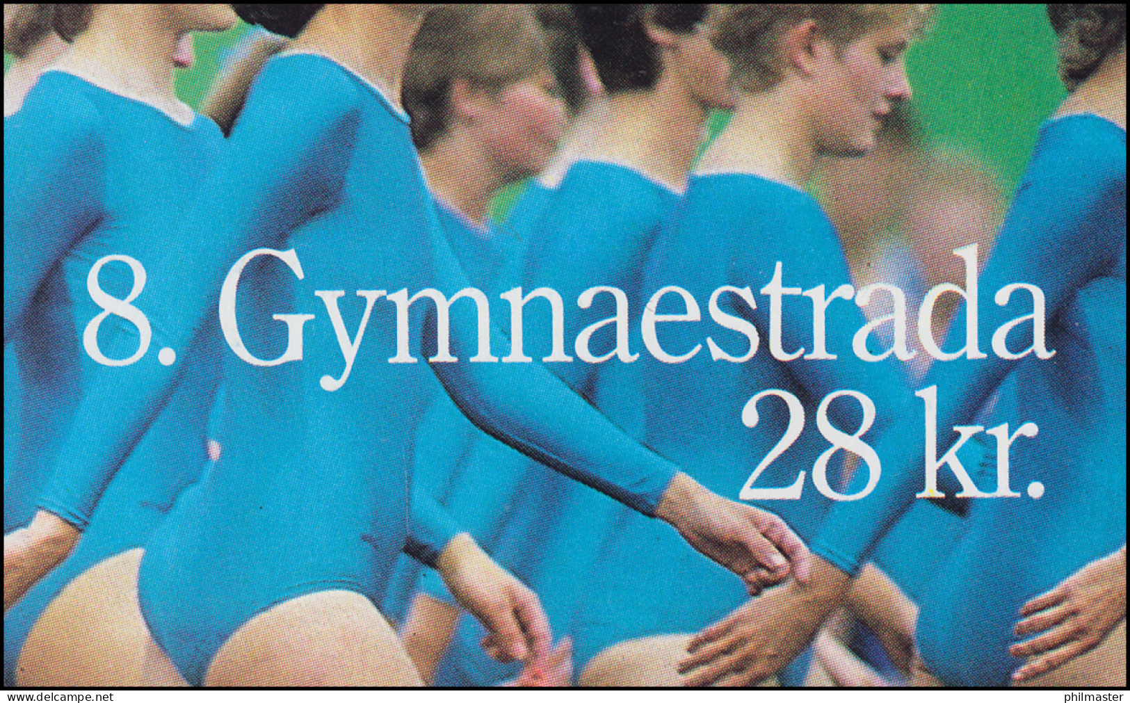 Dänemark Markenheftchen 897 Gymnaestrada: Bänder Und Ball, ** Postfrisch - Markenheftchen