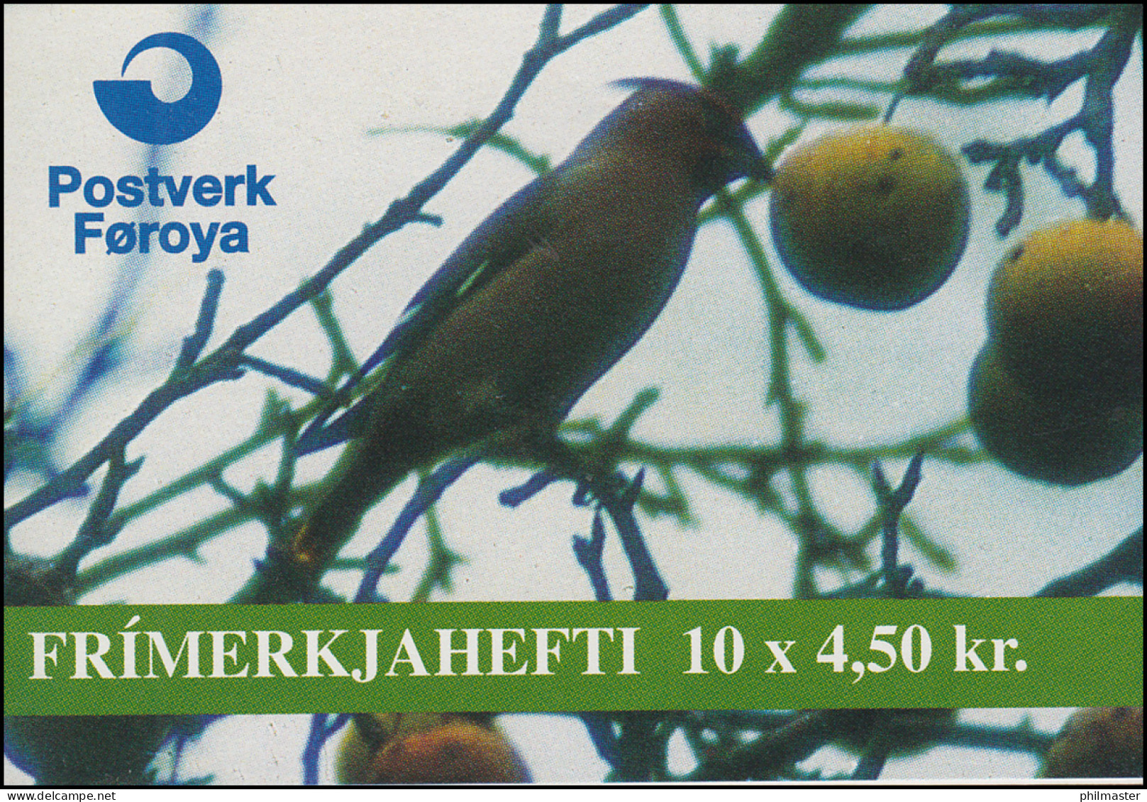 Färöer-Inseln Markenheftchen 11 Invasionsvögel Birds 1996, ** Postfrisch - Färöer Inseln