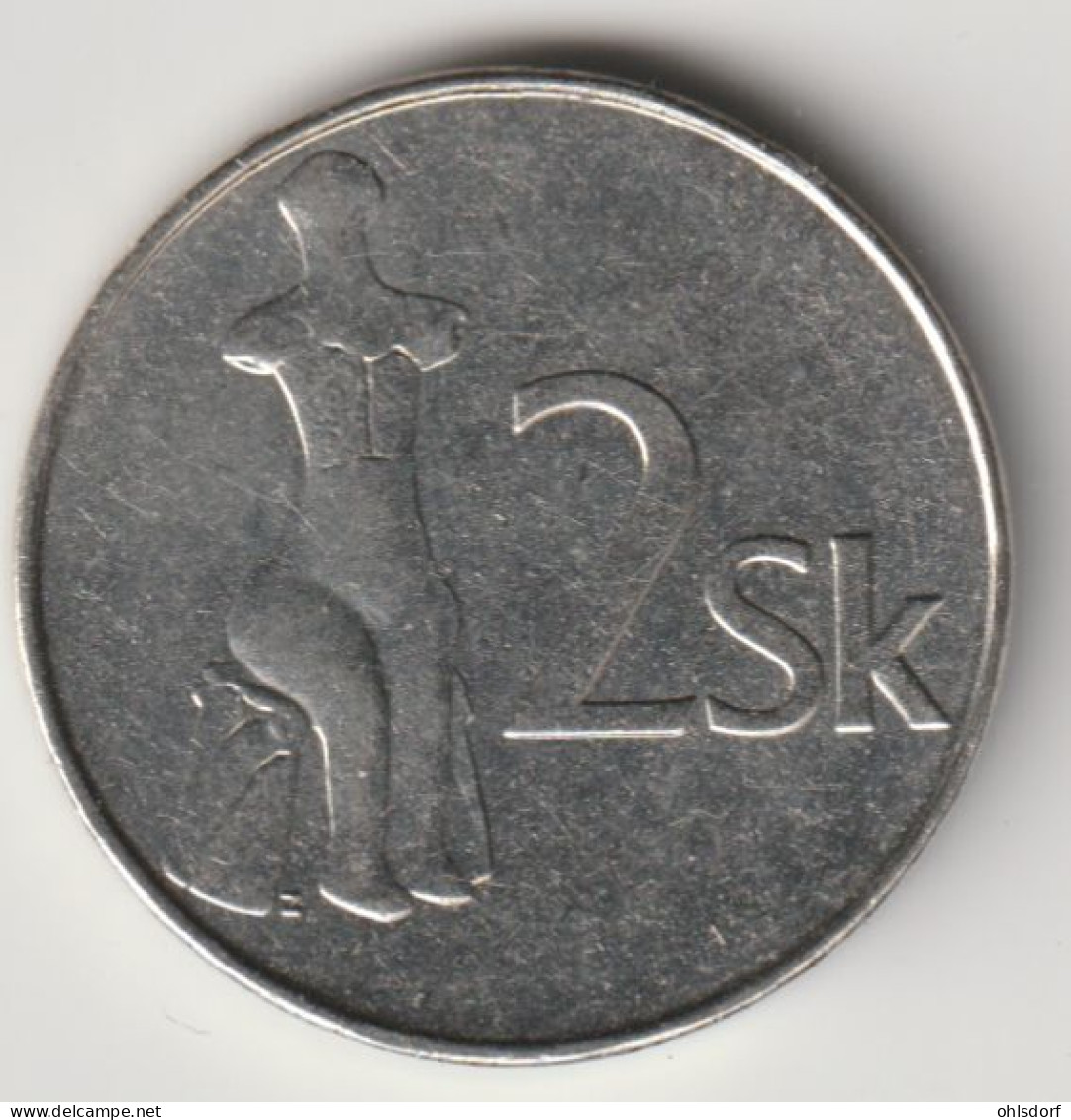 SLOVAKIA 2007: 2 Koruna, KM 13 - Slowakei