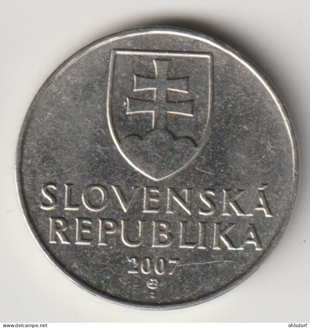 SLOVAKIA 2007: 2 Koruna, KM 13 - Slovaquie