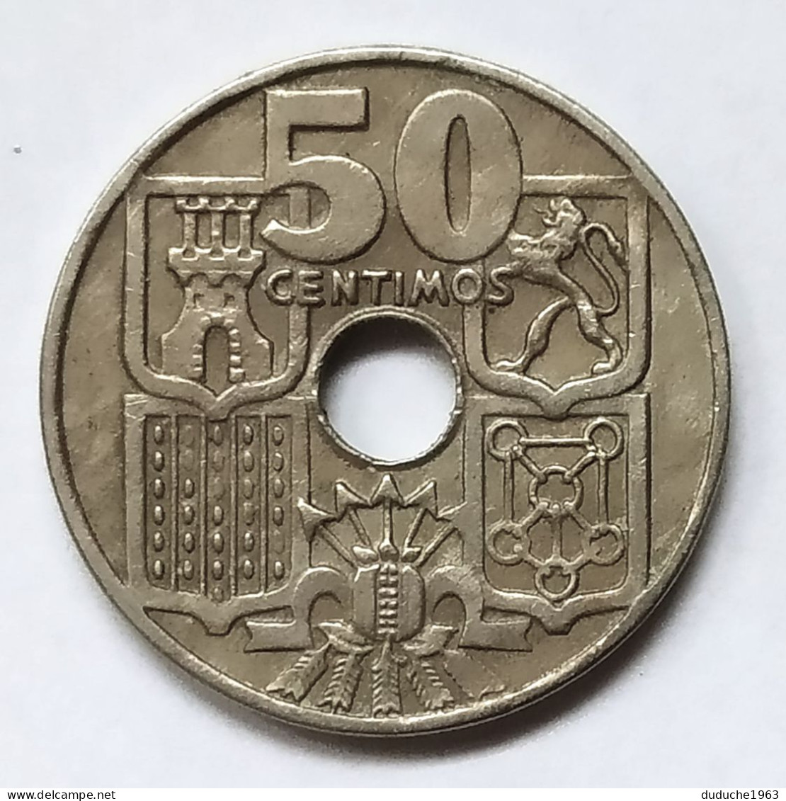 Espagne - 50 Centimos 1949 - 50 Céntimos