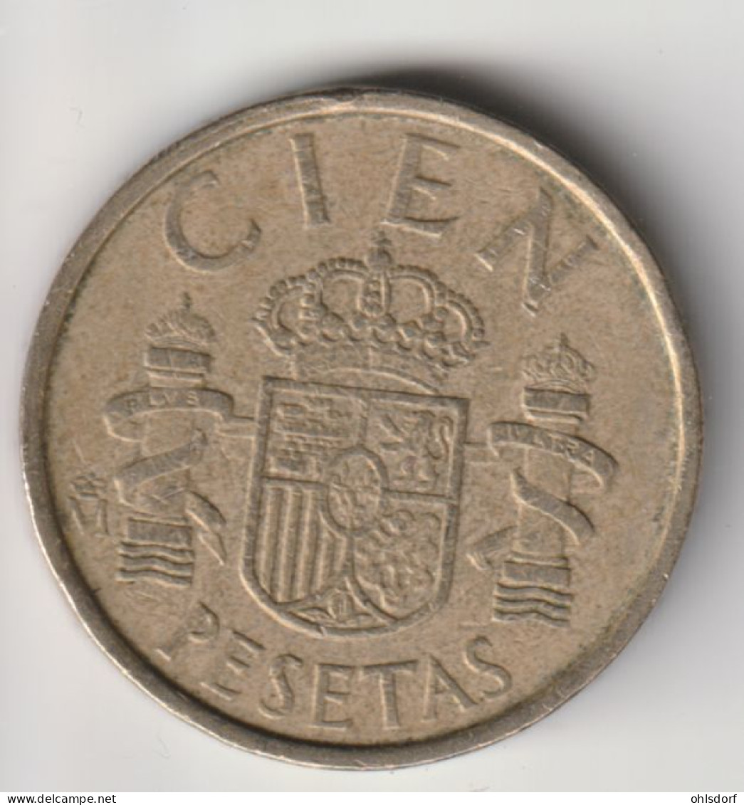 ESPANA 1989: 100 Pesetas, KM 826 - 100 Peseta
