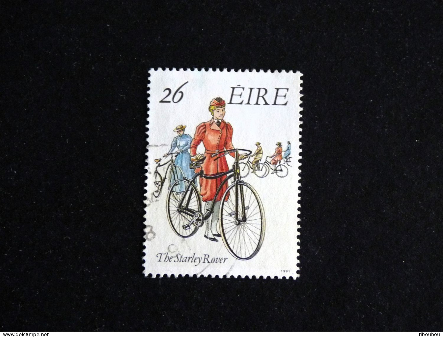 IRLANDE IRELAND EIRE YT 749 OBLITERE - VELO BICYCLETTE / STANLEY ROVER - Usados