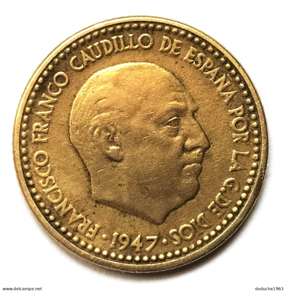 Espagne - 1 Peseta 1947 - 1 Peseta