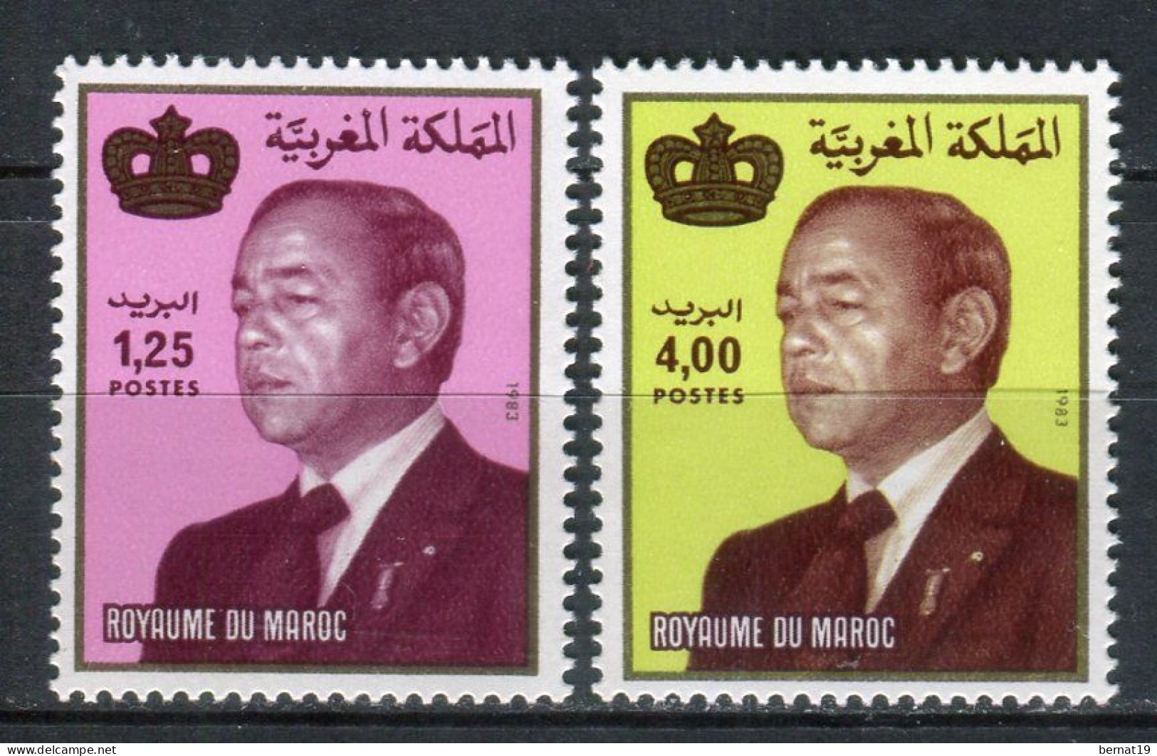 Marruecos 1984. Yvert 964-65 ** MNH. - Marruecos (1956-...)