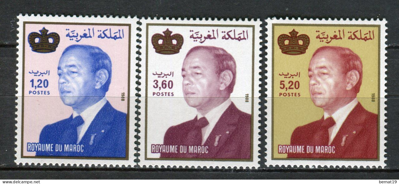 Marruecos 1988. Yvert 1061-63 ** MNH. - Marruecos (1956-...)
