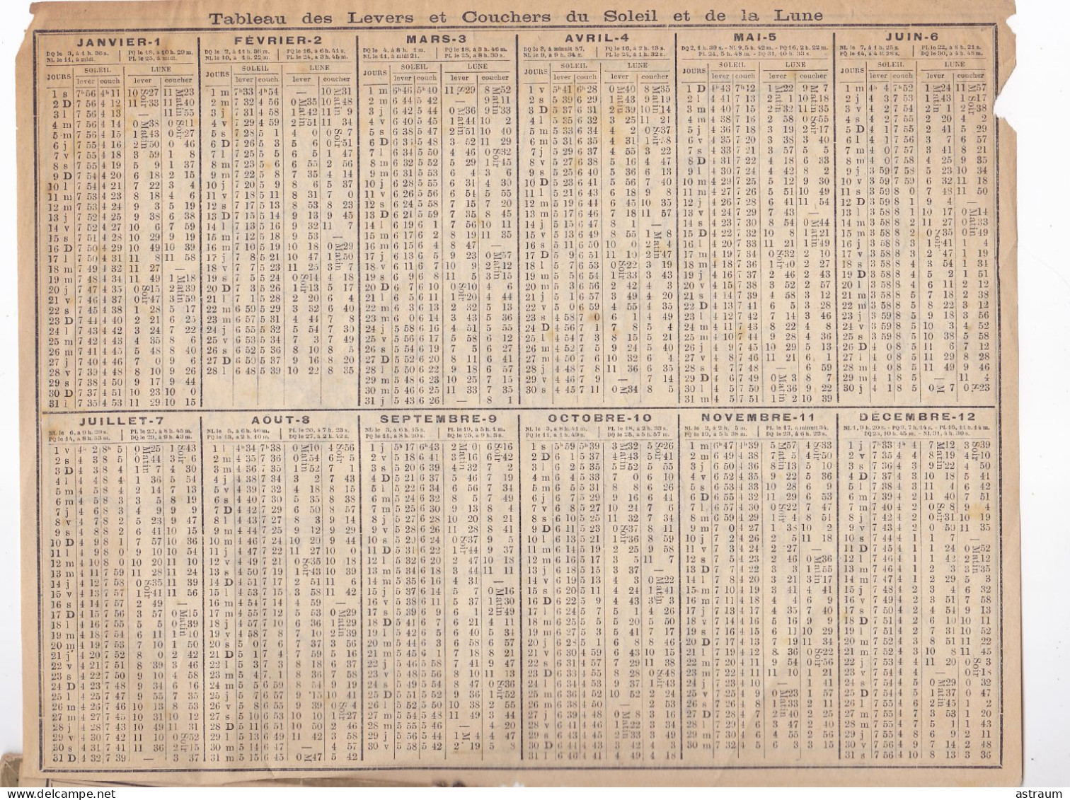 Calendrier Almanach 1910 - Braves Chasseurs -- Carte Des Chemins De Fer De L'isere - Big : 1901-20