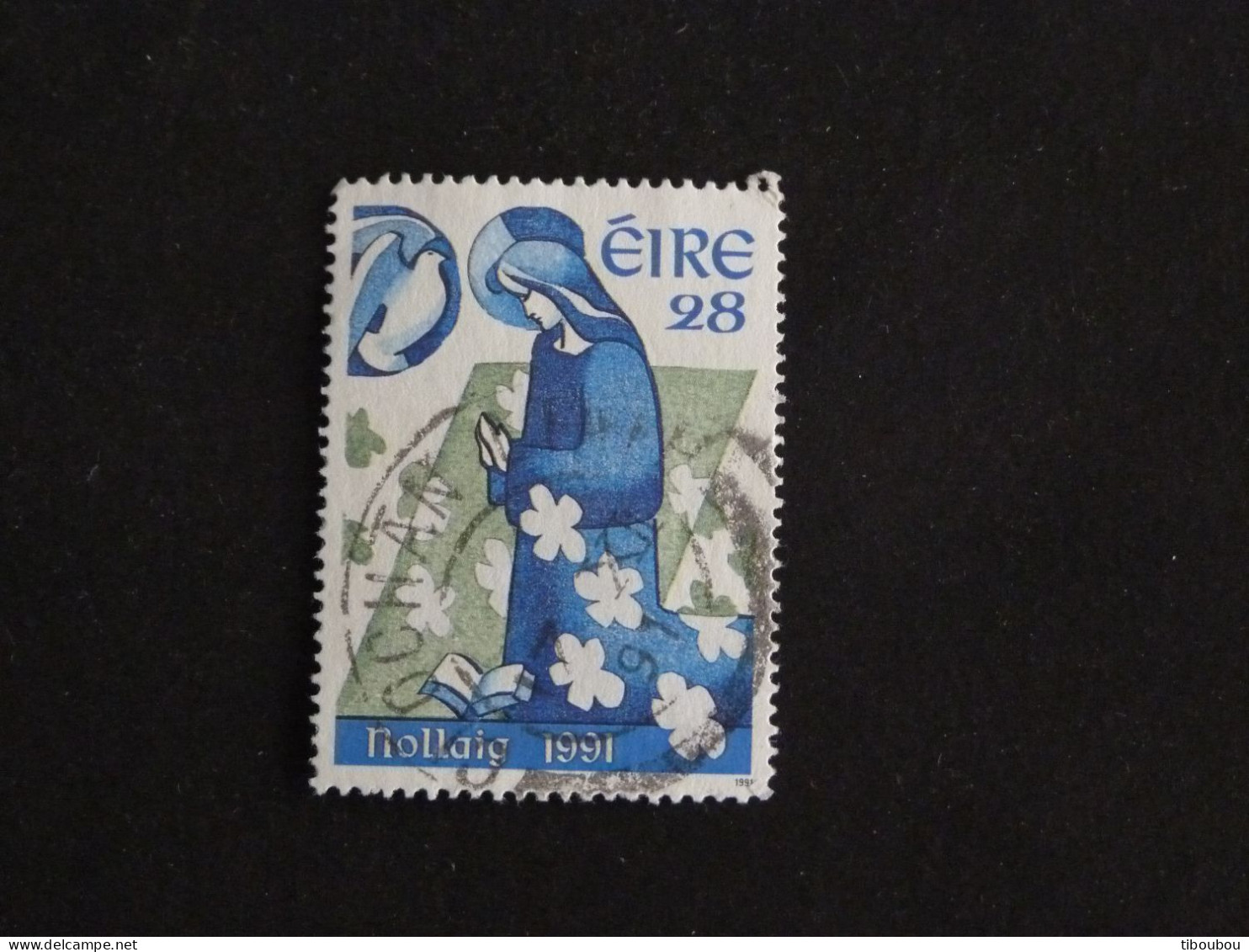 IRLANDE IRELAND EIRE YT 778 OBLITERE - NOEL CHRISTMAS  / ANNONCIATION - Used Stamps