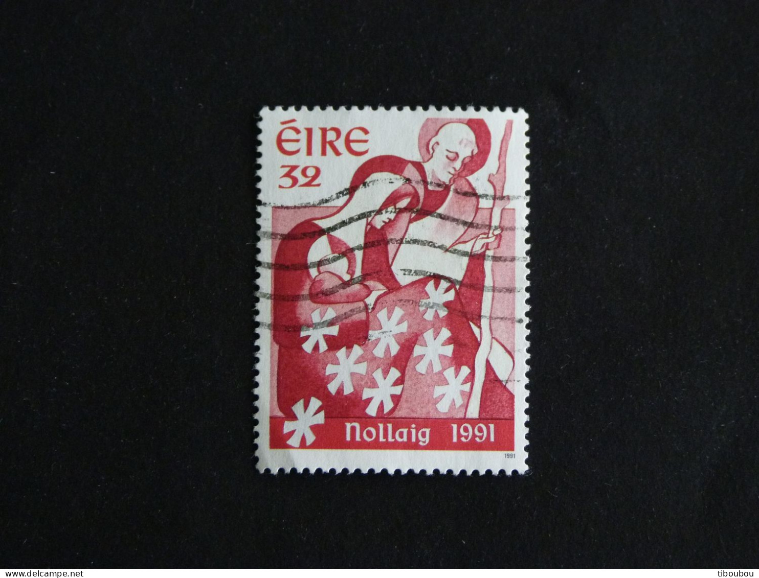 IRLANDE IRELAND EIRE YT 779 OBLITERE - NOEL CHRISTMAS  / LA SAINTE FAMILLE - Oblitérés