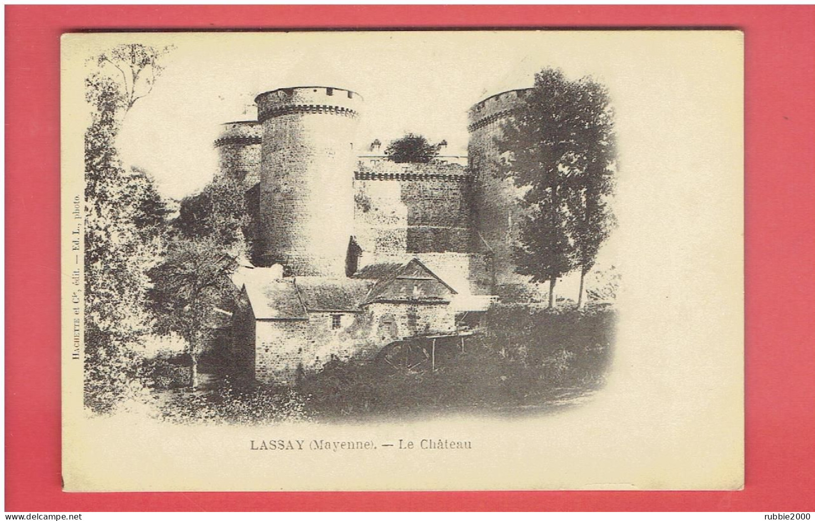 LASSAY LE CHATEAU CARTE EN TRES BON ETAT - Lassay Les Chateaux