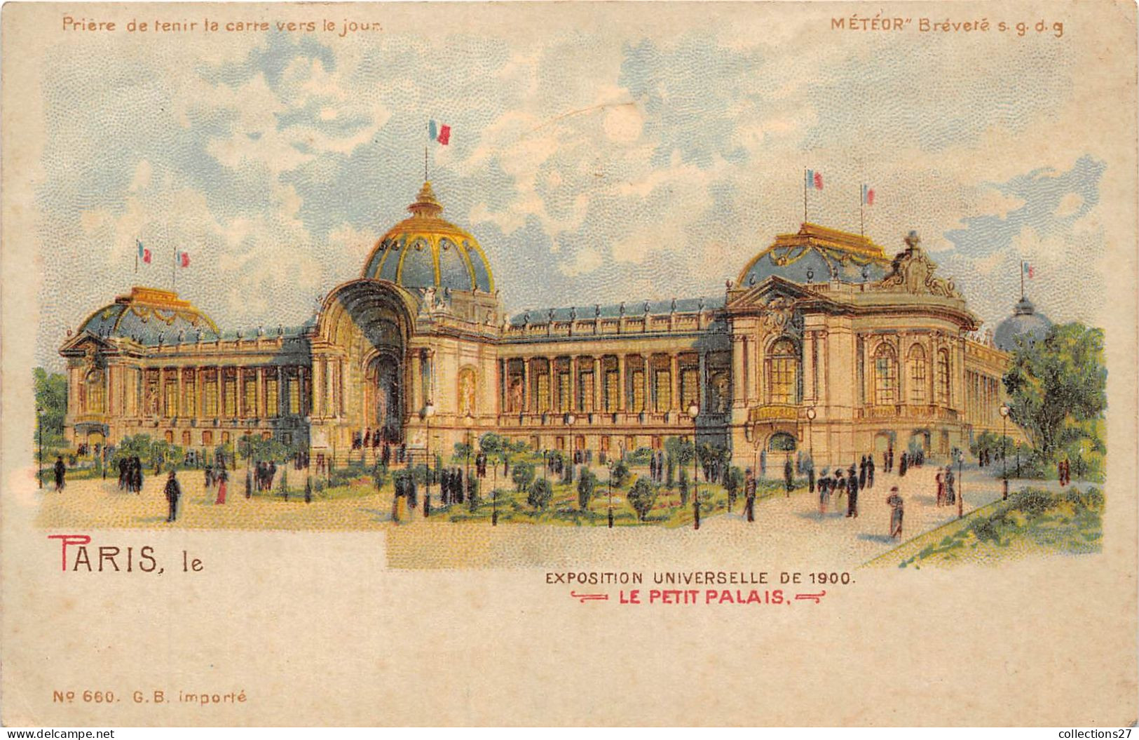 PARIS- 7 CARTES - EXPOSITION UNIVERSLLE 1900 -