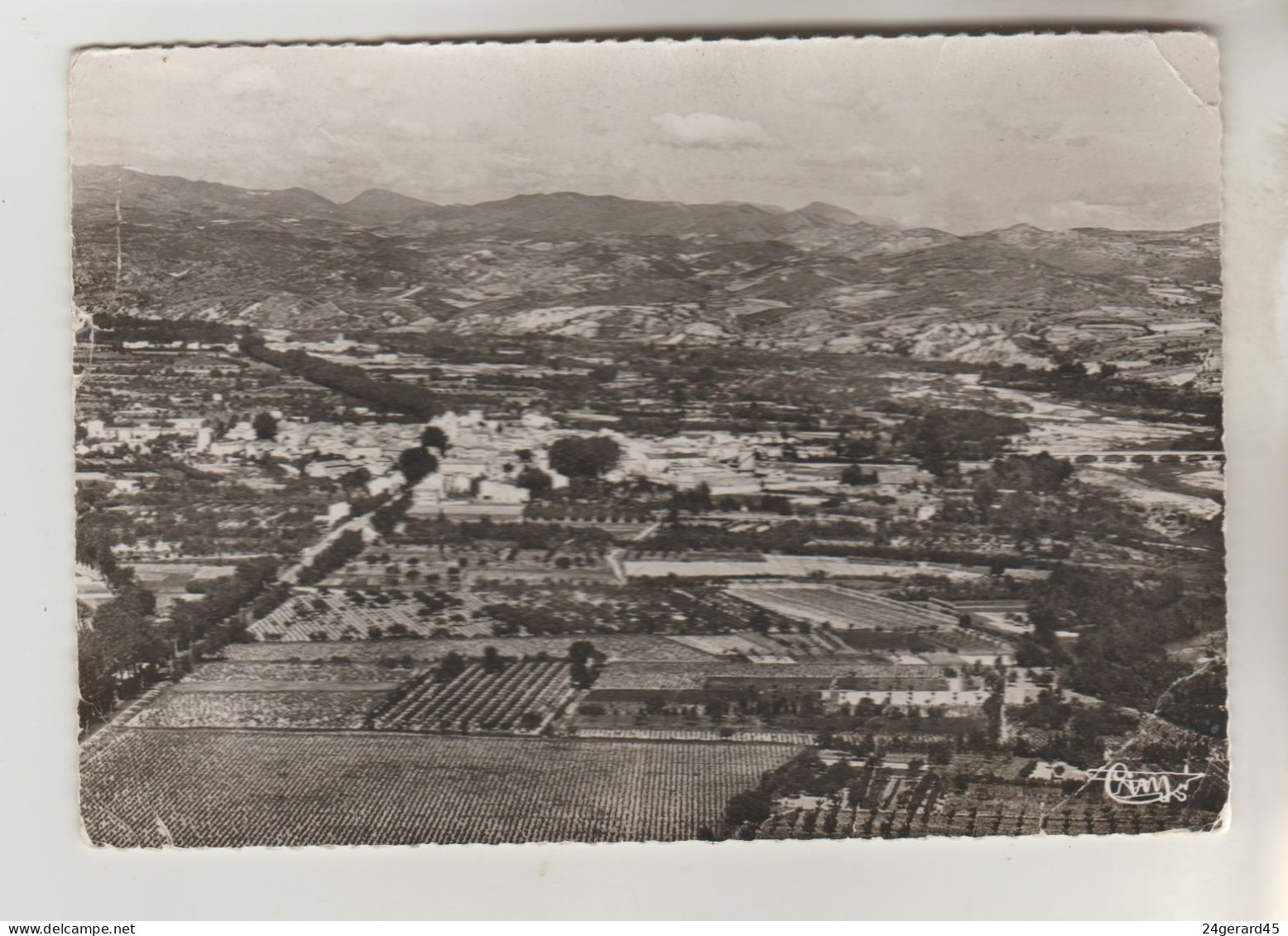 CPSM MILLAS (Pyrénées Orientales) - Vie Panoramique Aérienne Et La Vallée De La Têt - Millas