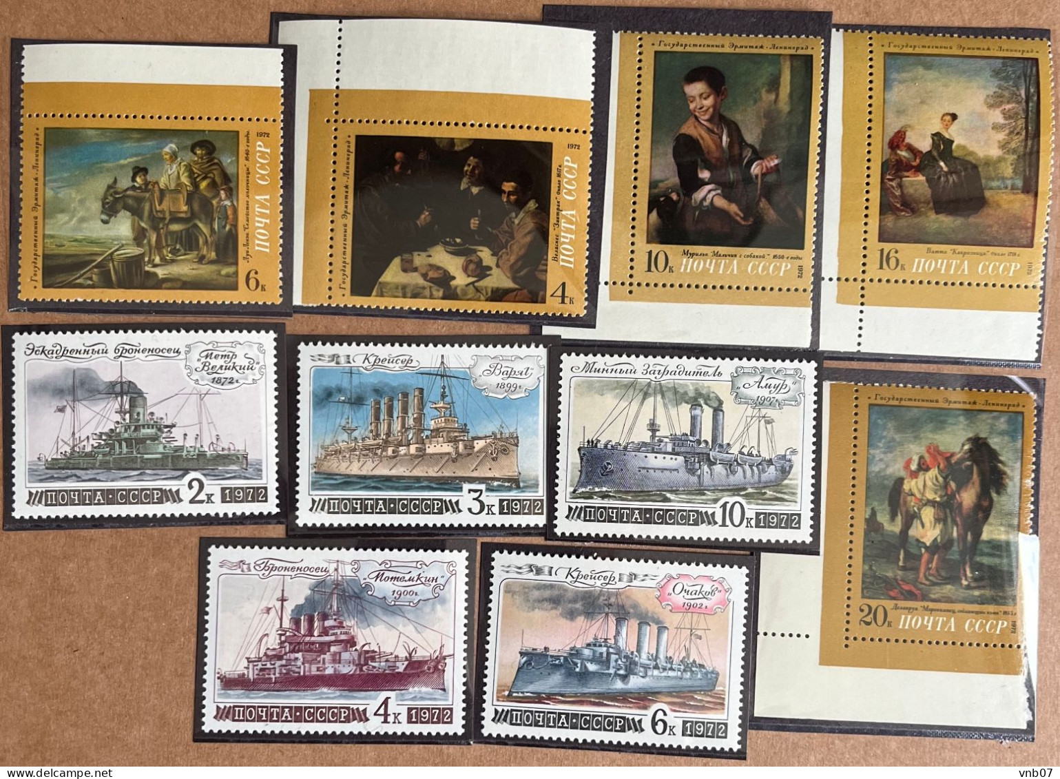 Russia USSR 1972, SC#4001-4005, 4029-4033. MNH 10 Stamps. - Ungebraucht