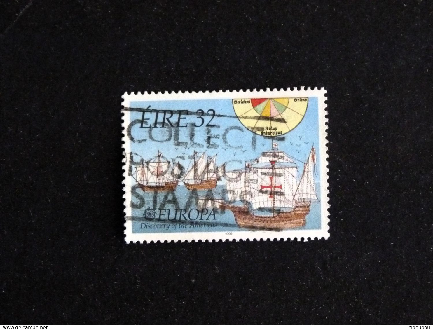IRLANDE IRELAND EIRE YT 795 OBLITERE - LES CARAVELLES DE CHRISTOPHE COLOMB - Used Stamps