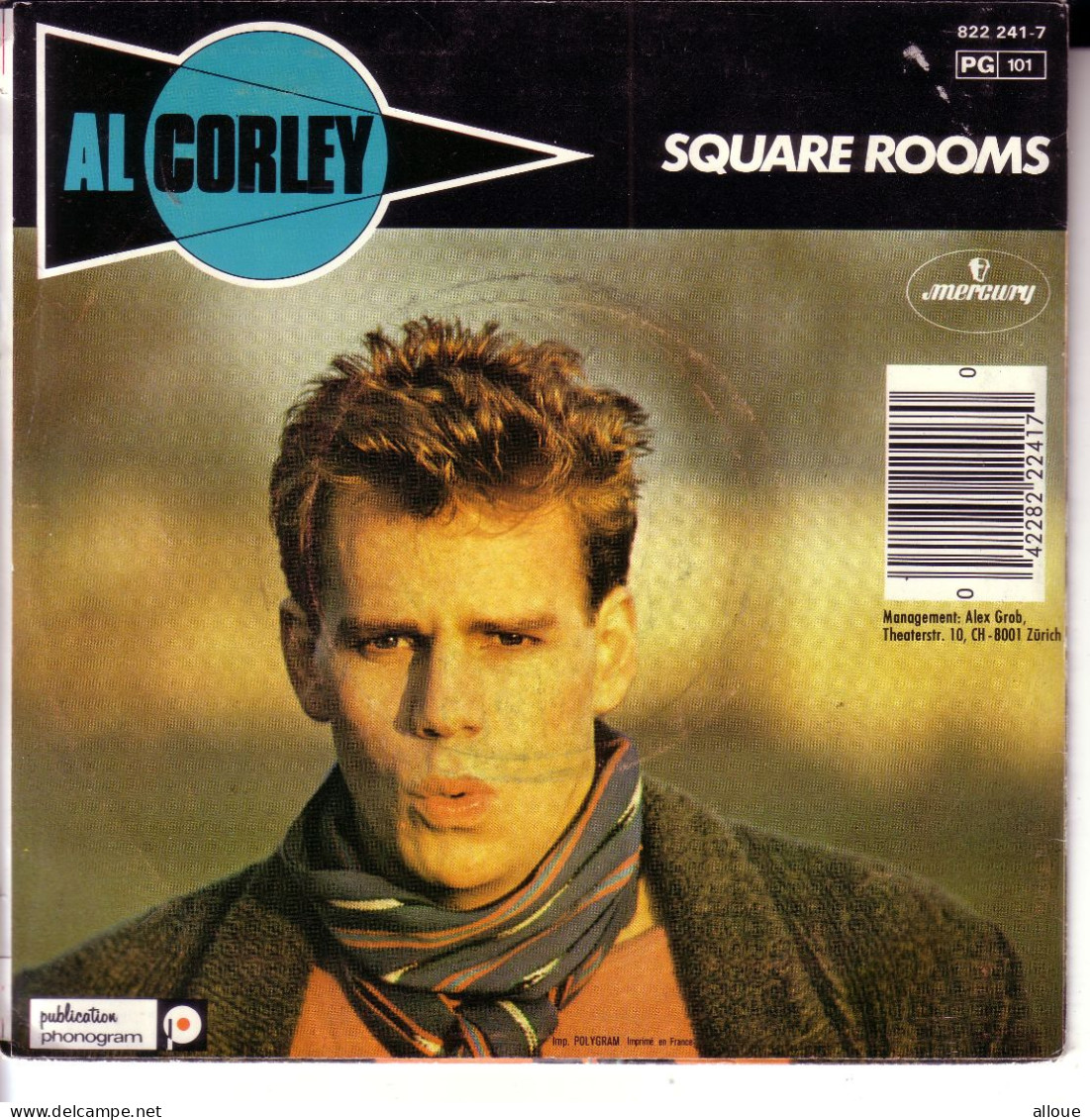 AL CORLEY - SG FR - SQUARE ROOMS - Rock