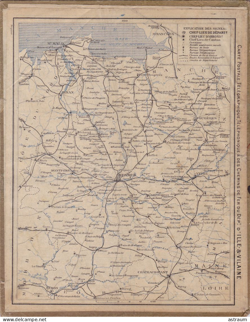 Calendrier Almanach Complet 1911 -pas Sur Delc.- Chasseur Qui Dine Perd Son Gibier ( Proverbe) - Oberthur Rennes ?- - Grand Format : 1901-20