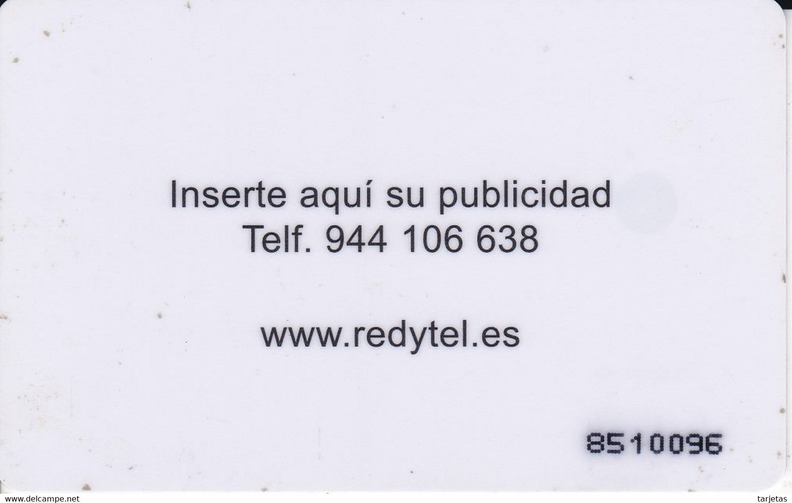TARJETA  DE 10€ DE HOSPITALES TV Y TELEFONO REDYTEL (PAIS VASCO) RARA - Other & Unclassified