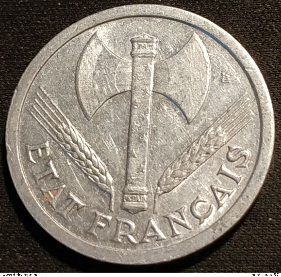 FRANCE - 2 FRANCS 1943 - Francisque - Bazor - Gad 536 - KM 904.1 - 2 Francs