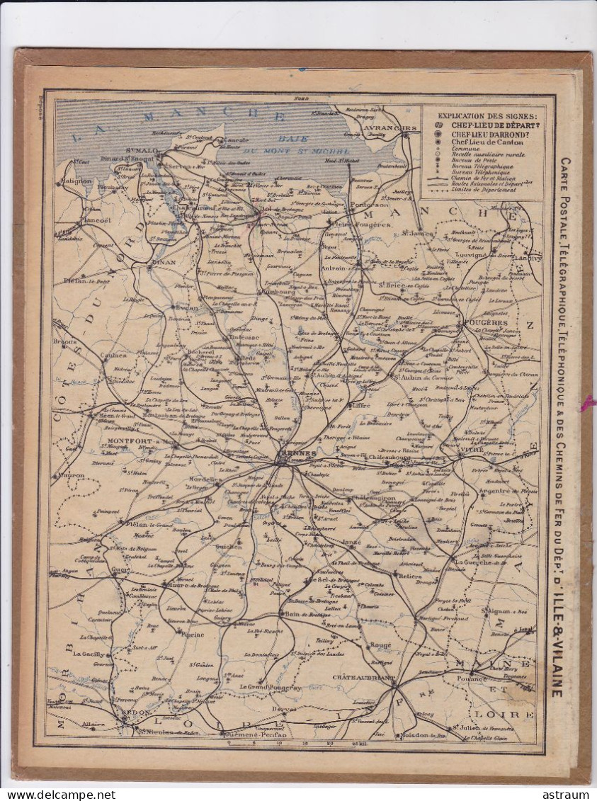 Calendrier Almanach Complet 1923 -pas Sur Delc.- A DINARD ( 35 ) Joueuse De Tennis Avec Son Chien - Oberthur Rennes ?- - Tamaño Grande : 1921-40