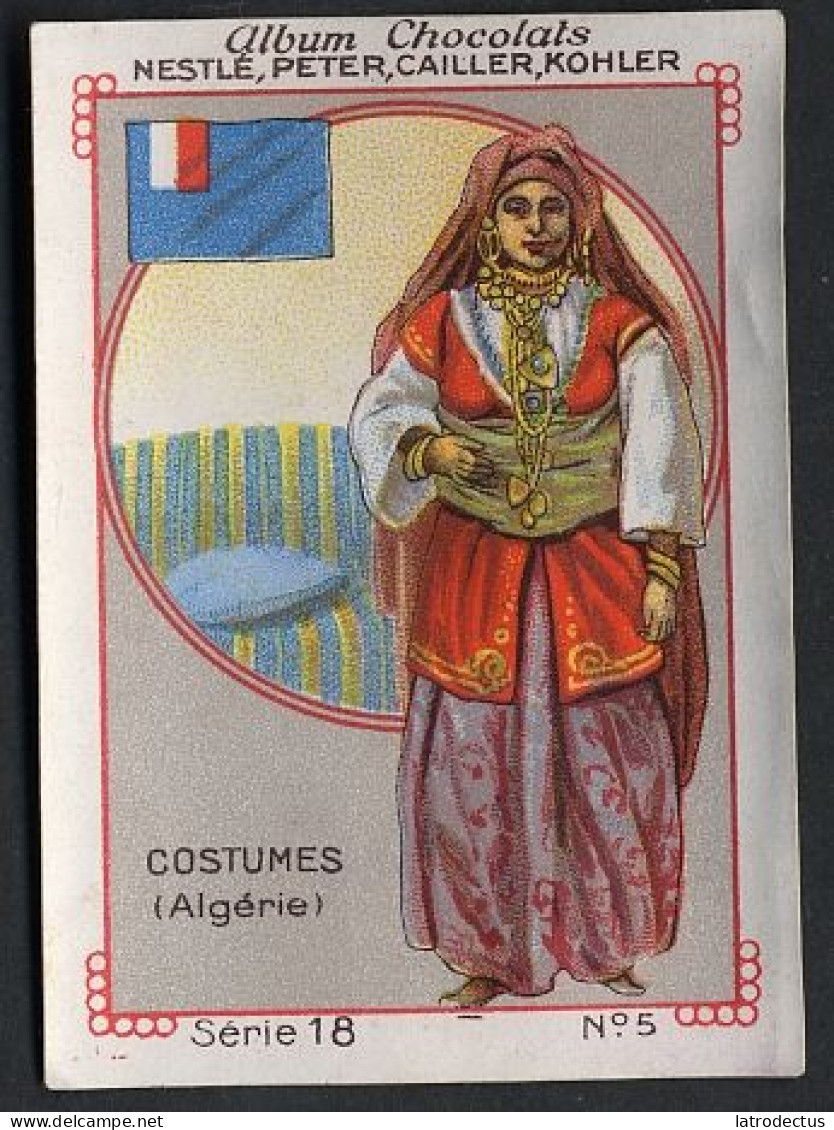 Nestlé - 18 - Costumes - 5 - Algérie, Algeria - Nestlé