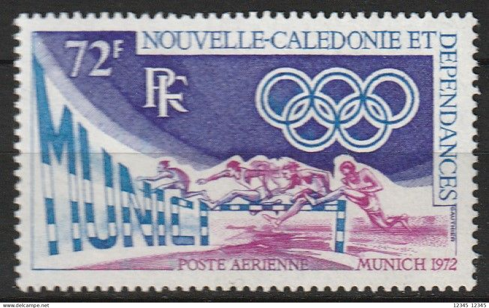 Nieuw Caledonië 1972, Postfris MNH, Olympic Games - Ongebruikt