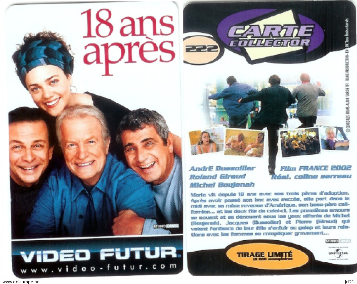 Carte VIDEO FUTUR - N° 222 - " 18 Ans Après " - (VF222)_Cvf5 - Video Futur