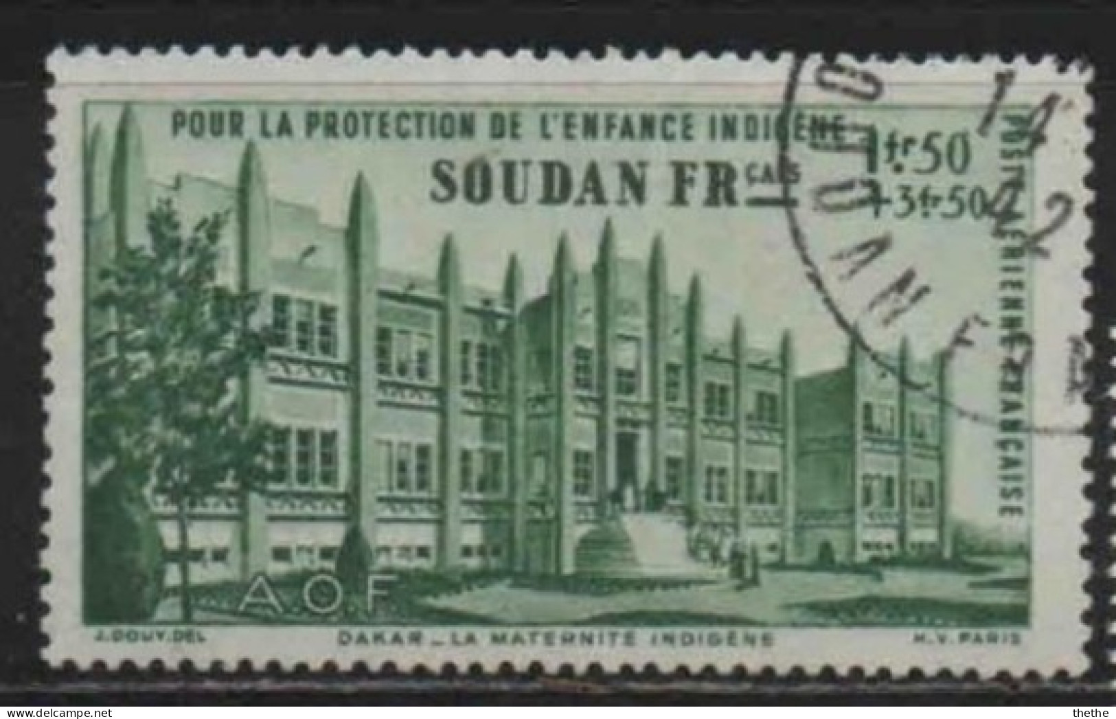 SOUDAN - Emis Au Profit De L'œuvre De Protection De L'enfance Indigène - Used Stamps