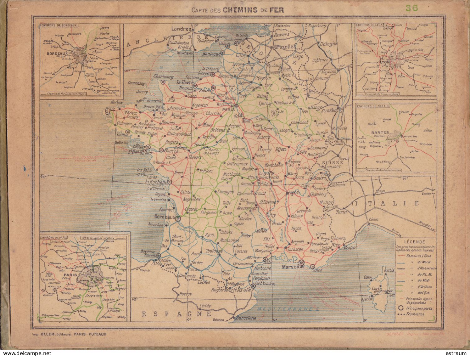 Calendrier Almanach Complet 1938 -pas Sur Delc.-  A La Ferme ( Bothorel ) - Imp. Oller - Groot Formaat: 1921-40