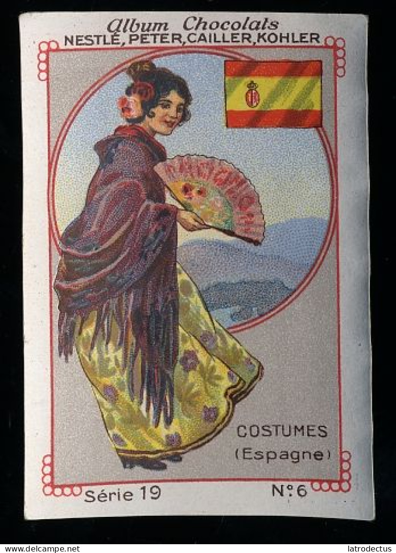 Nestlé - 19 - Costumes - 6 - Espagne, Spain - Nestlé