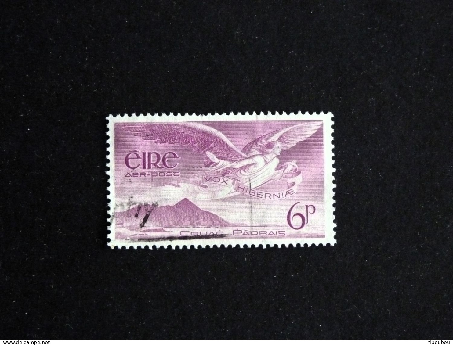 IRLANDE IRELAND EIRE YT PA 3 OBLITERE - ANGE VICTOR / CRUSE PADRAIG - Airmail