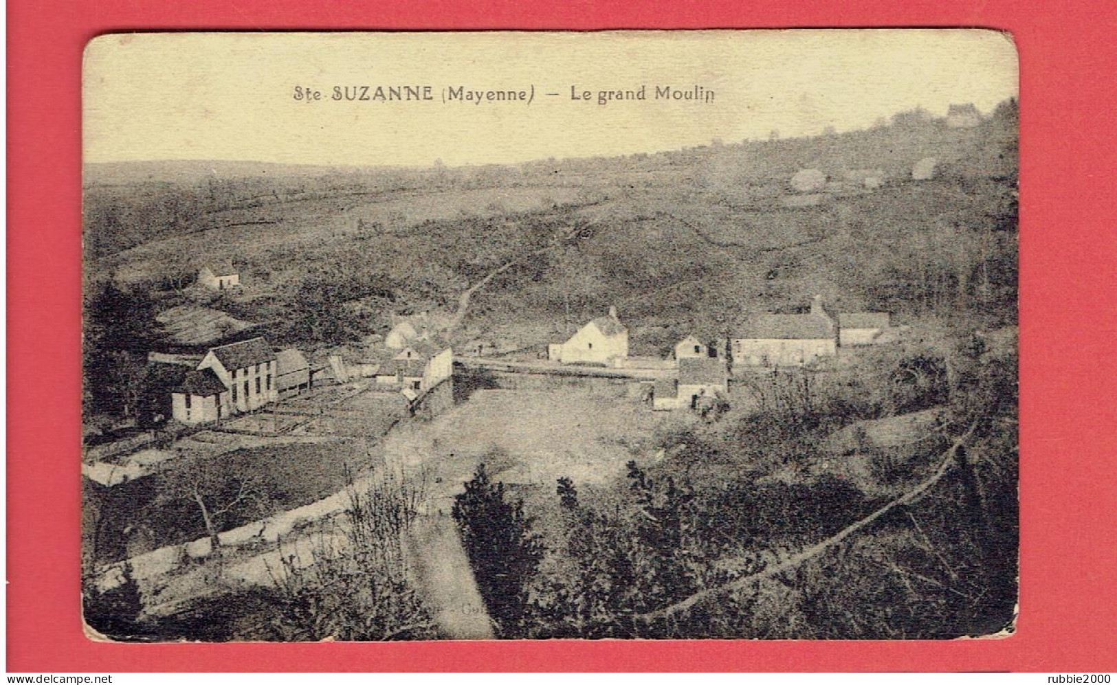 SAINTE SUZANNE LE GRAND MOULIN CARTE EN BON ETAT - Sainte Suzanne