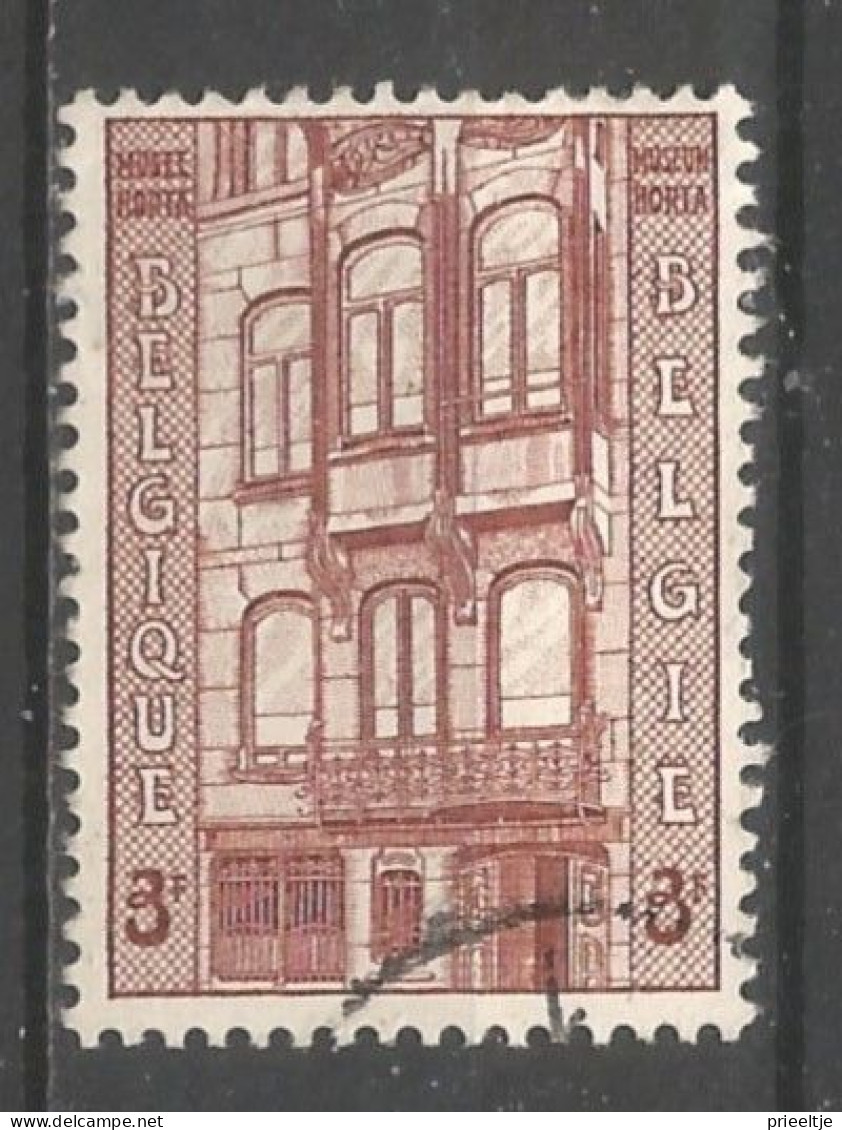 Belgie 1962 10. J Architect Baron Horta  OCB 1204 (0) - Used Stamps