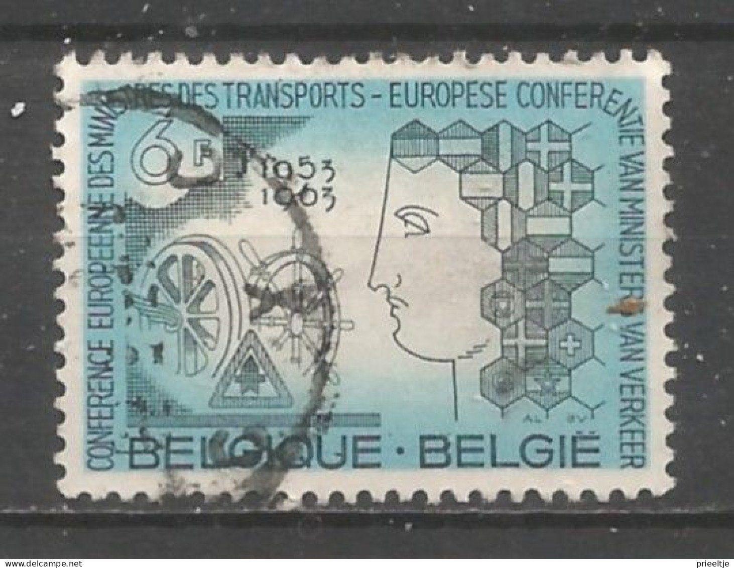 Belgie 1963 Ero. Conf. Min. Verkeer  OCB 1253 (0) - Gebraucht